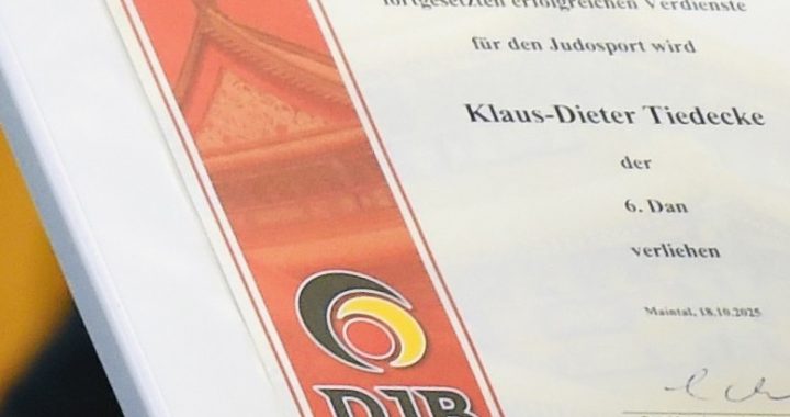 Drei Thüringer Judoka für jahrzehntelanges Engagement geehrt